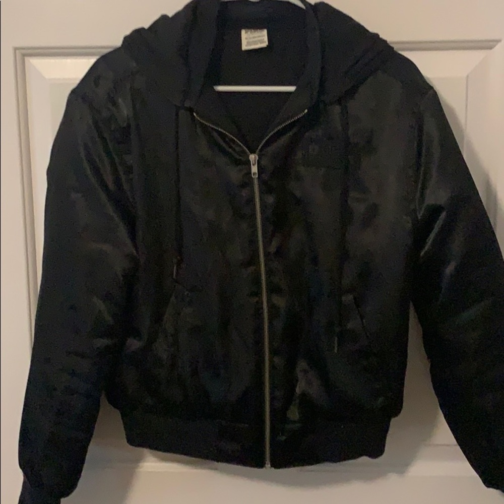 Jacket with hoodie